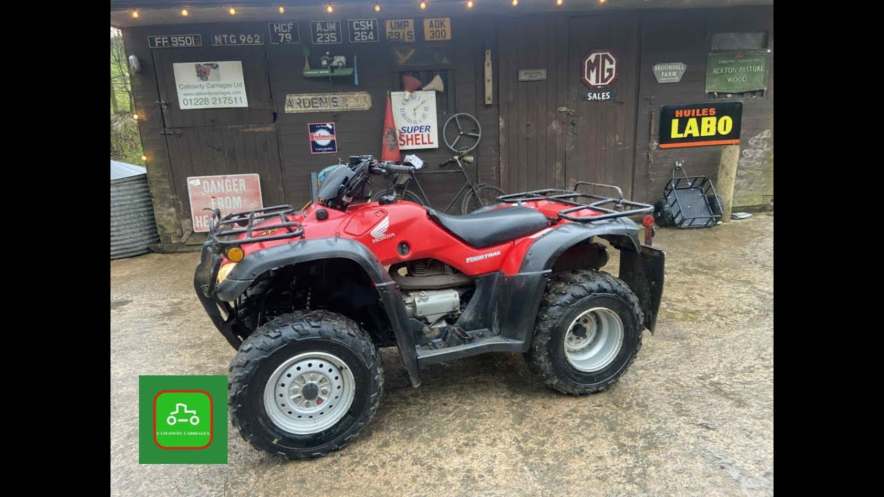 HONDA TRX350 4X4 QUAD BIKE FOR SALE www.catlowdycarriages.com