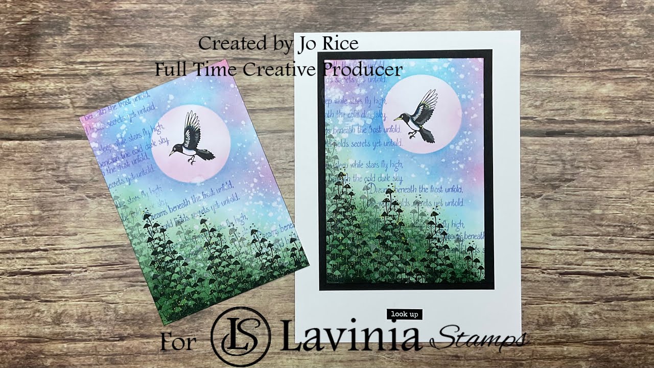 Потрясающие грибы Starcap от Джо Райс #cardmakingvideo #laviniastamps #kindredcreatures