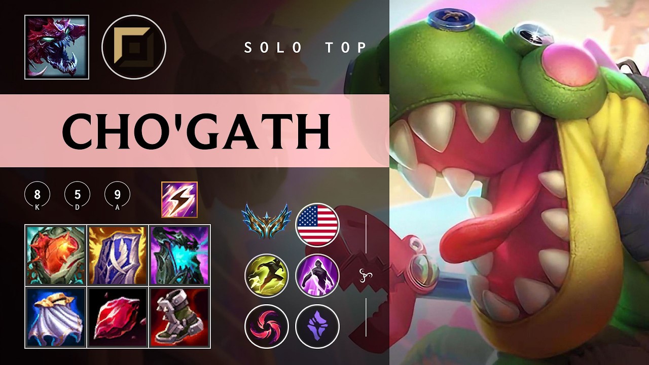 Cho'Gath Top vs Gangplank - NA Challenger Patch 26.03