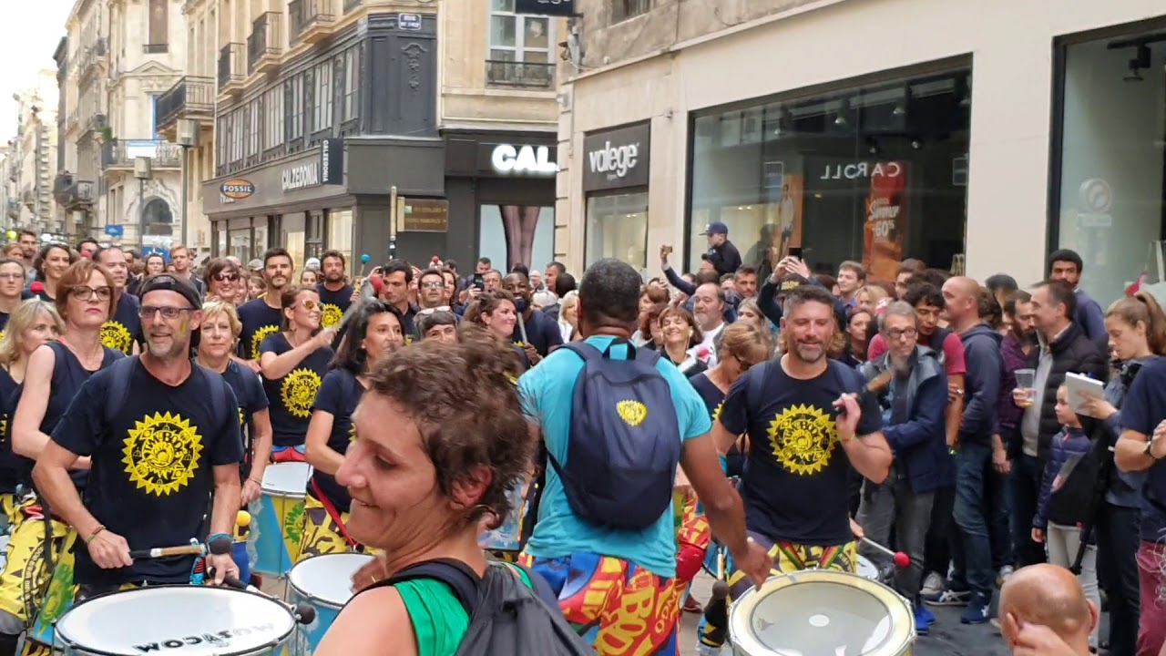 22019  Fête de la Musique à Bordeaux  Tim'Bodé Samba reggae Bordeaux 20190621 211054