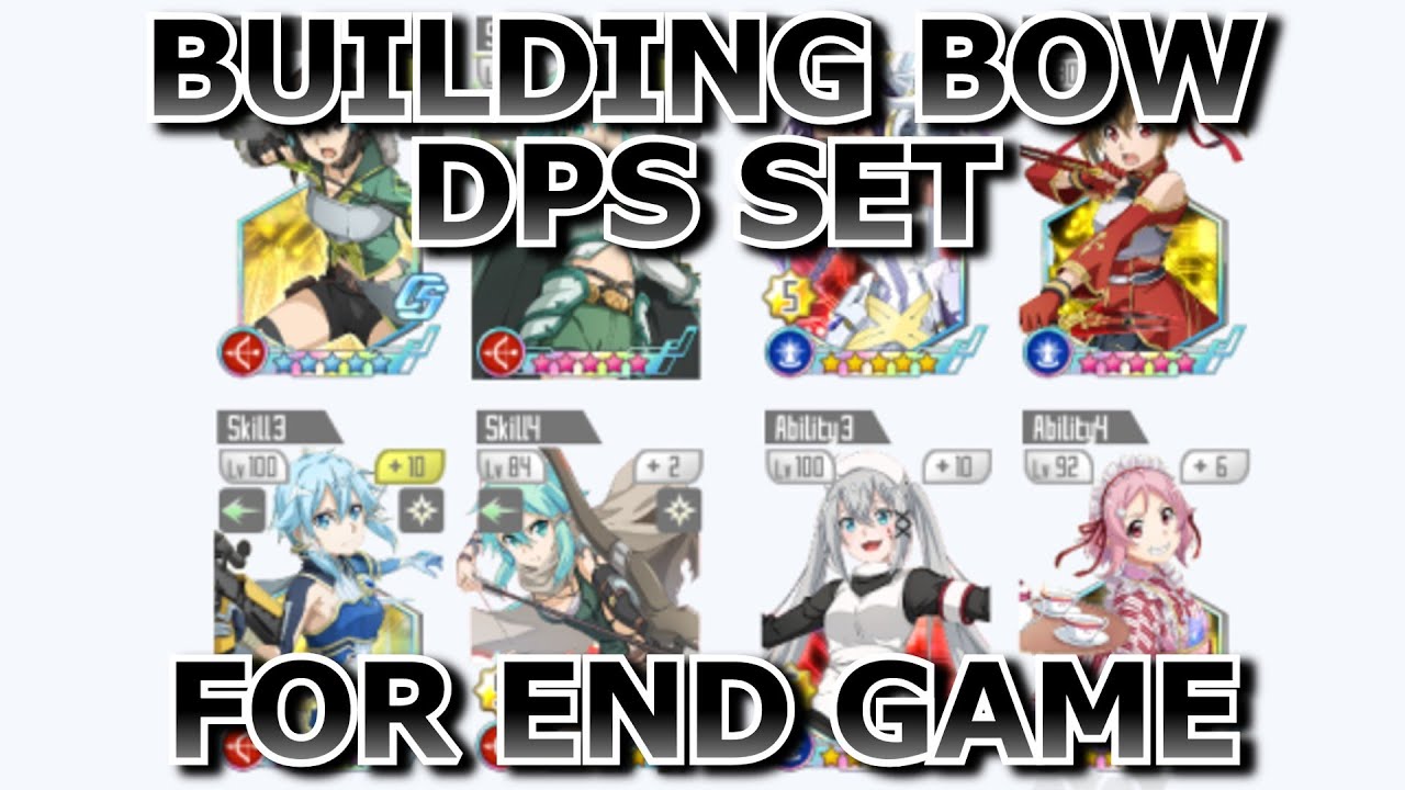 How To Build DPS SET For Bow (End Game) | SAOIF