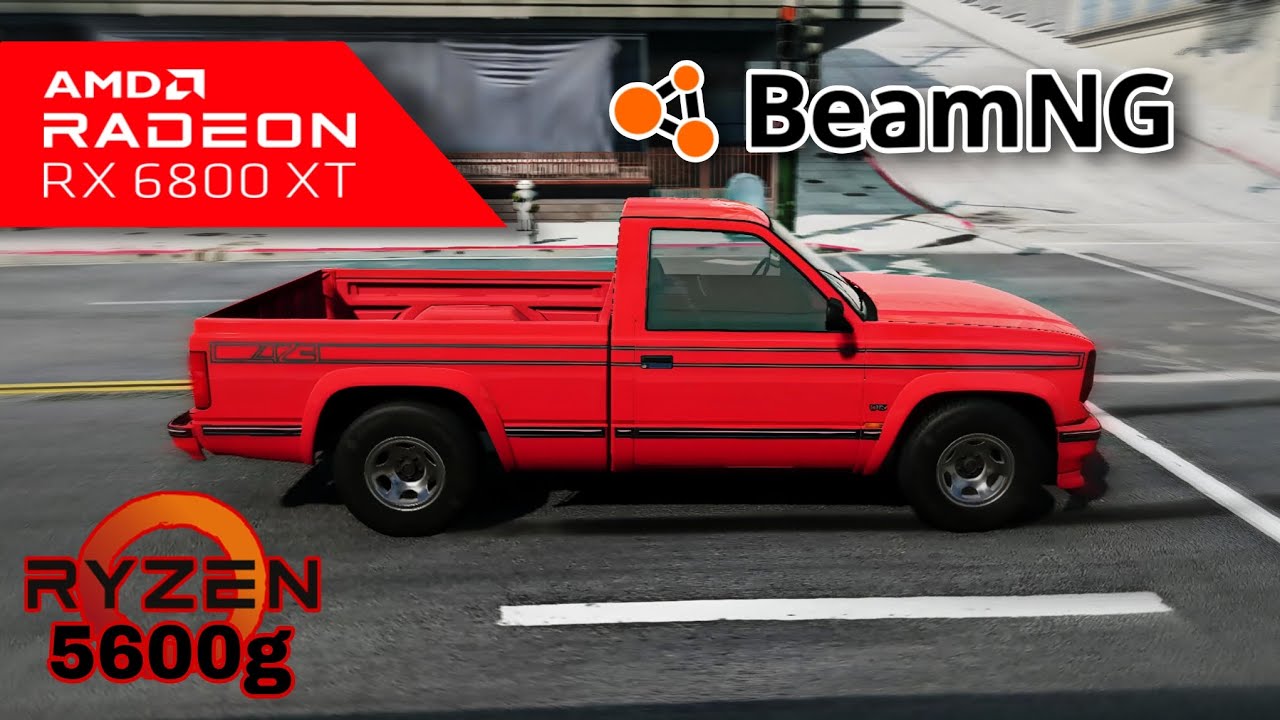 BeamNG Drive [RX 6800-XT/R5 5600g] test in 2023