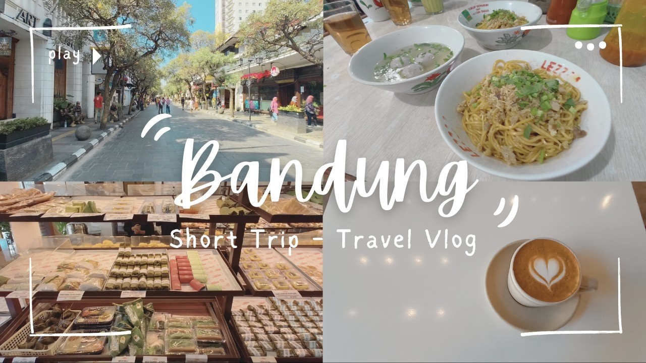 Explore Bandung in less than 24 hrs 🇮🇩 Paskal, Braga, Whoosh