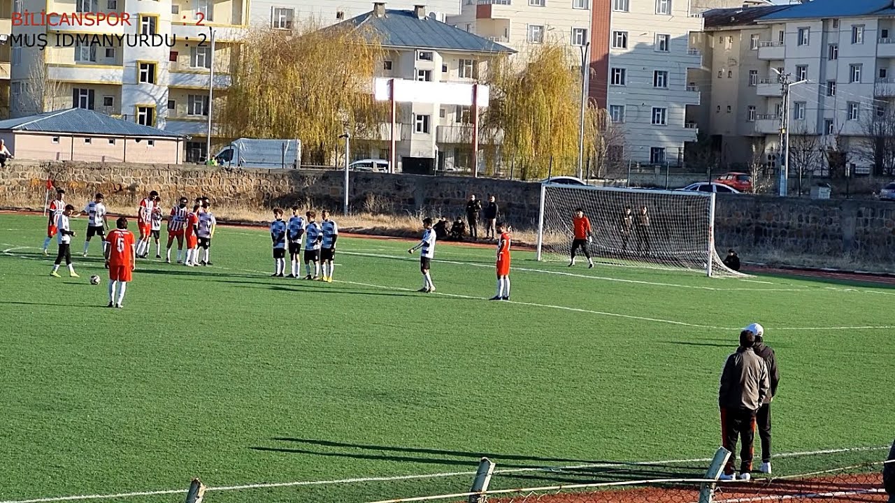 BULANIK BİLİCANSPOR :3      MUŞ İDMAN YURDU :4   (MAÇ ÖZETİ)