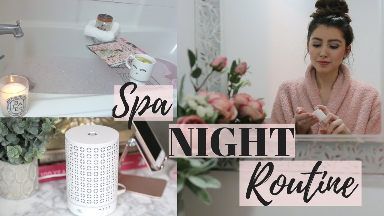 SPA NIGHT + PAMPER ROUTINE | Lace & Lashes