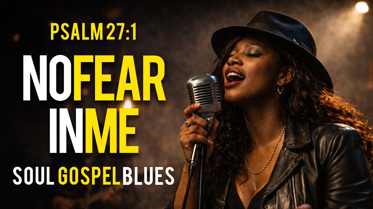 No Fear in Me (Psalm 27:1) | Blues Gospel for When the Night Feels Heavy