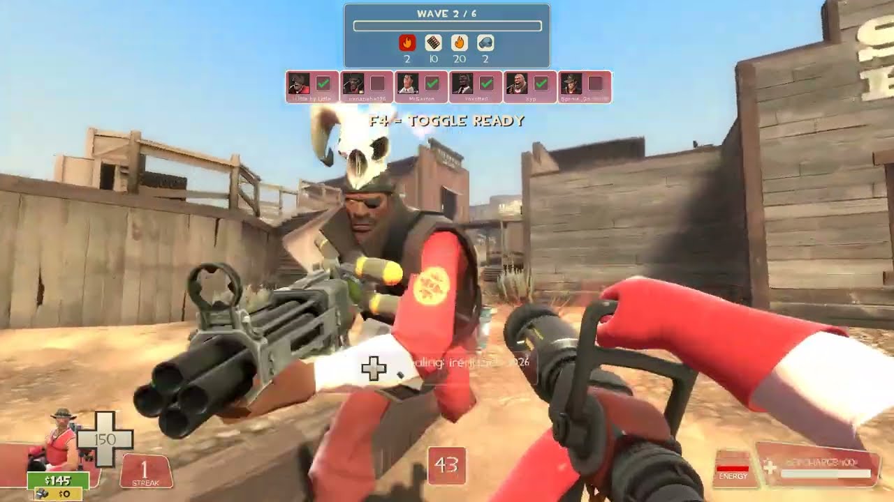 Team Fortress 2 MvM Medic Gameplay