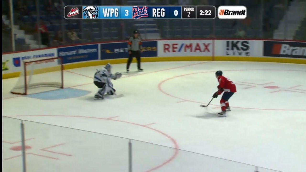Connor Bedard Penalty Shot Attempt