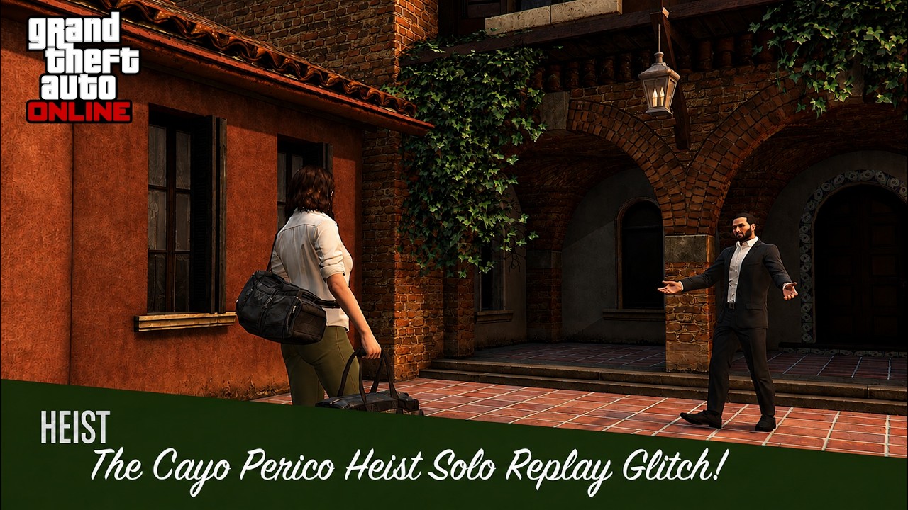 GTA Online -The Cayo Perico Heist Solo Replay Glitch! Full Heist.