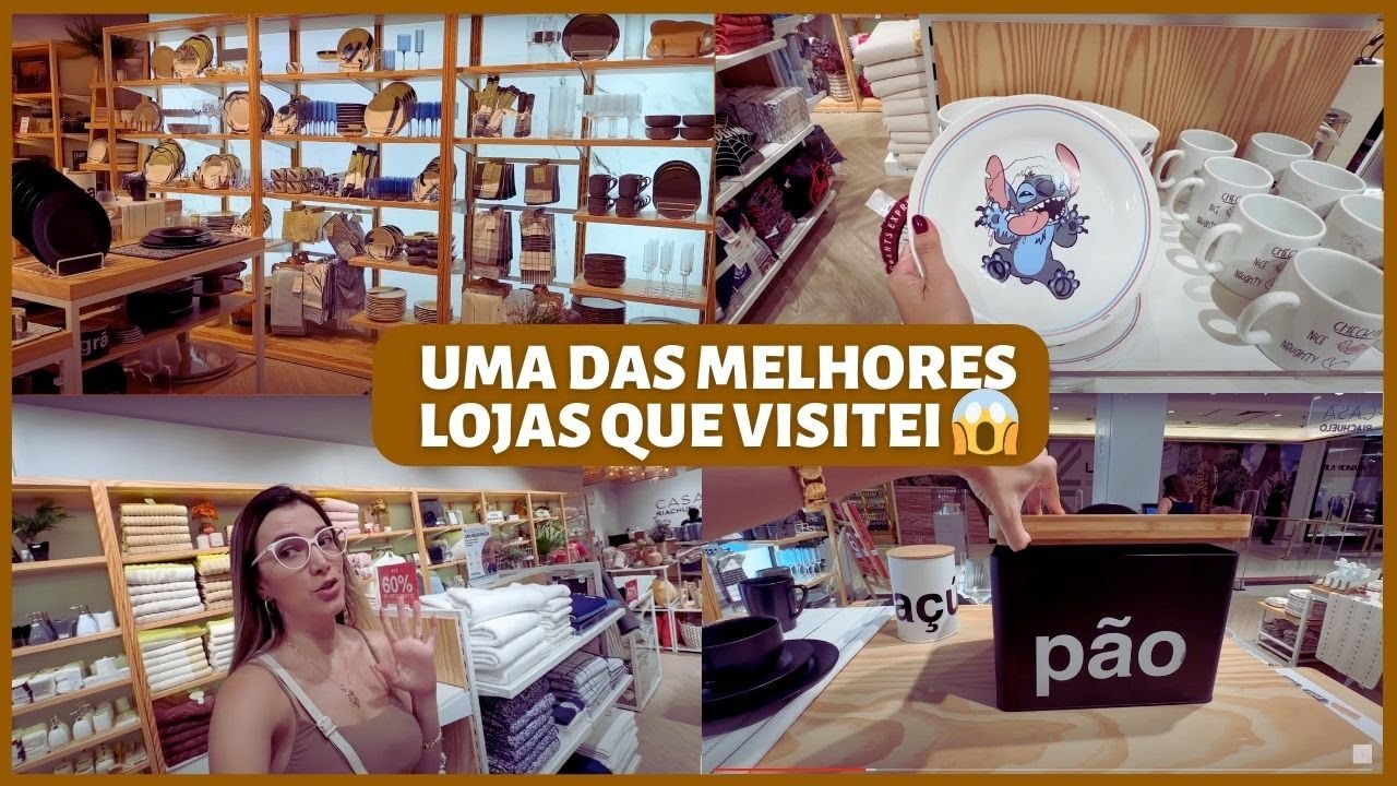 A MELHOR LOJA de MESA POSTA com MUITOS ITENS DIFERENTES para CASA | Gaby Garciia