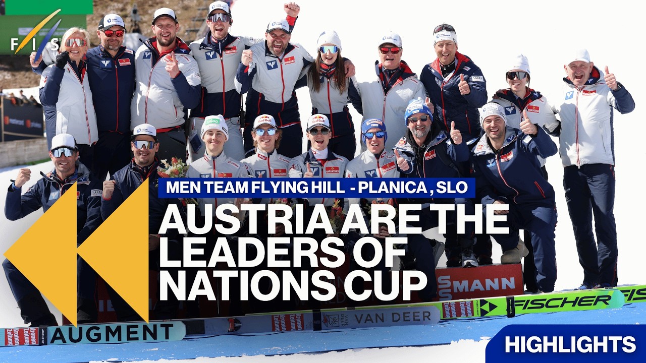 Austria leads the teams competition in Planica! | Highlights |  FIS Ski Jumping