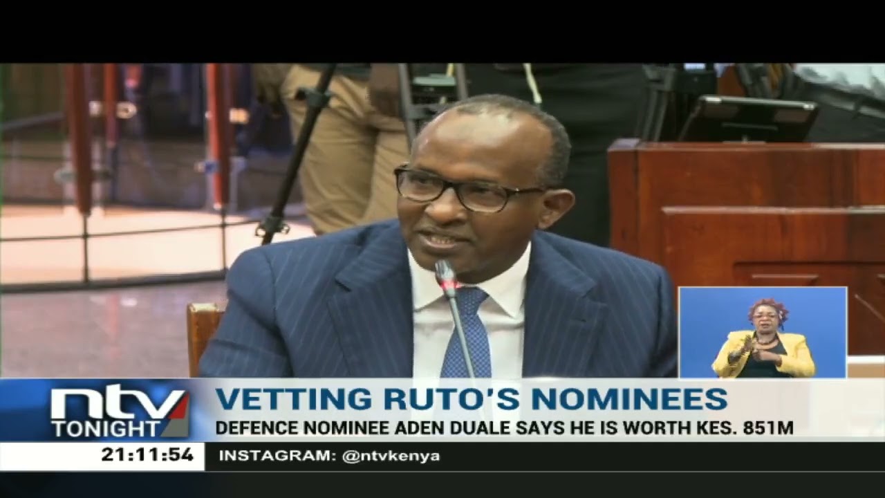 Vetting Day 1: Staggering net worth of Ruto's 5 nominees