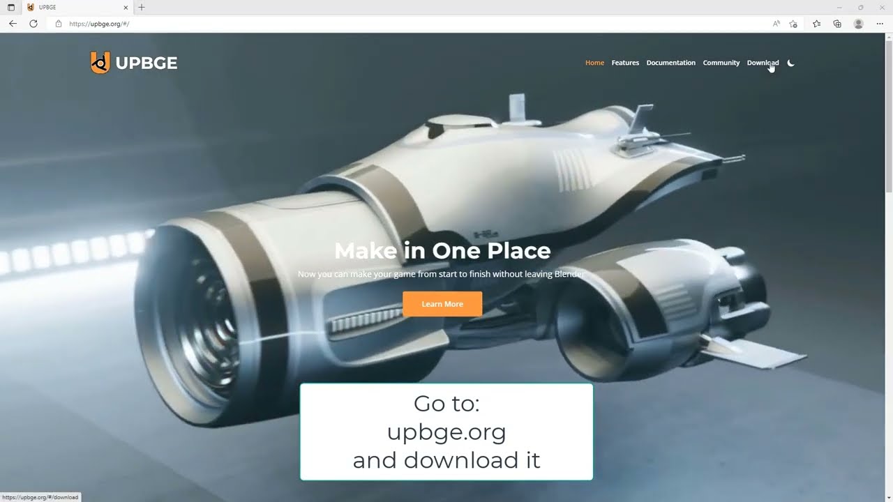 How to use for first time the UPBGE VR template