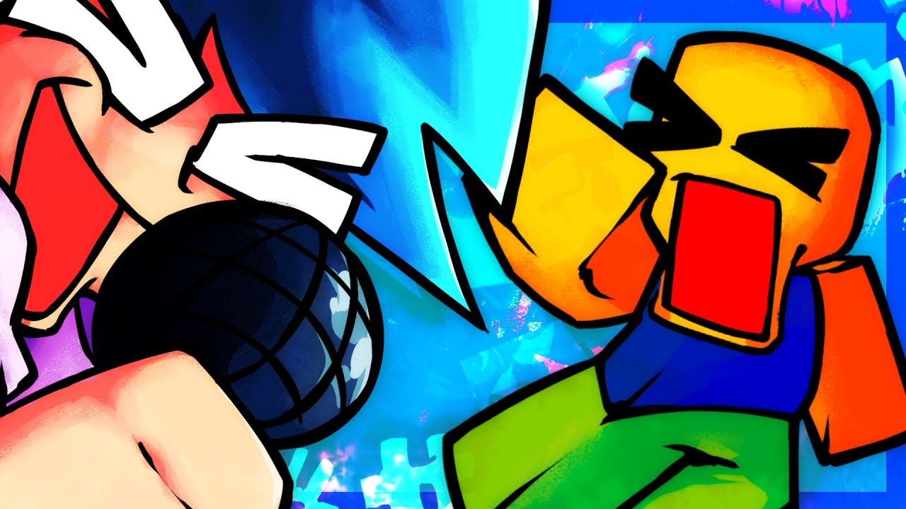 Возрождение нуба: ROBLOX × Friday Night Funkin'
