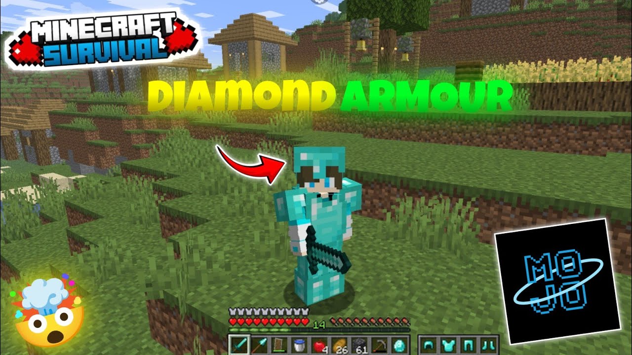 Diamond Armour Minecraft Survival Series 🤯 | Mojo Launcher Part 2