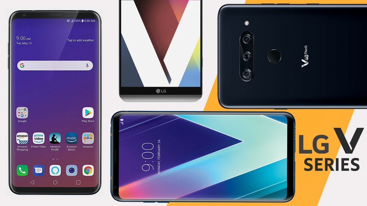 Every LG V Series Official Commercials 2015-2018