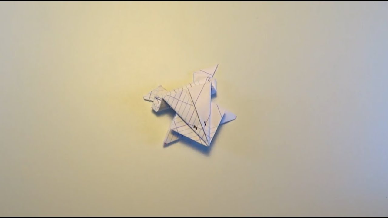 ORIGAMI GRENOUILLE À L'ARRACHE - TUTO J'AI PAS L'TEMPS