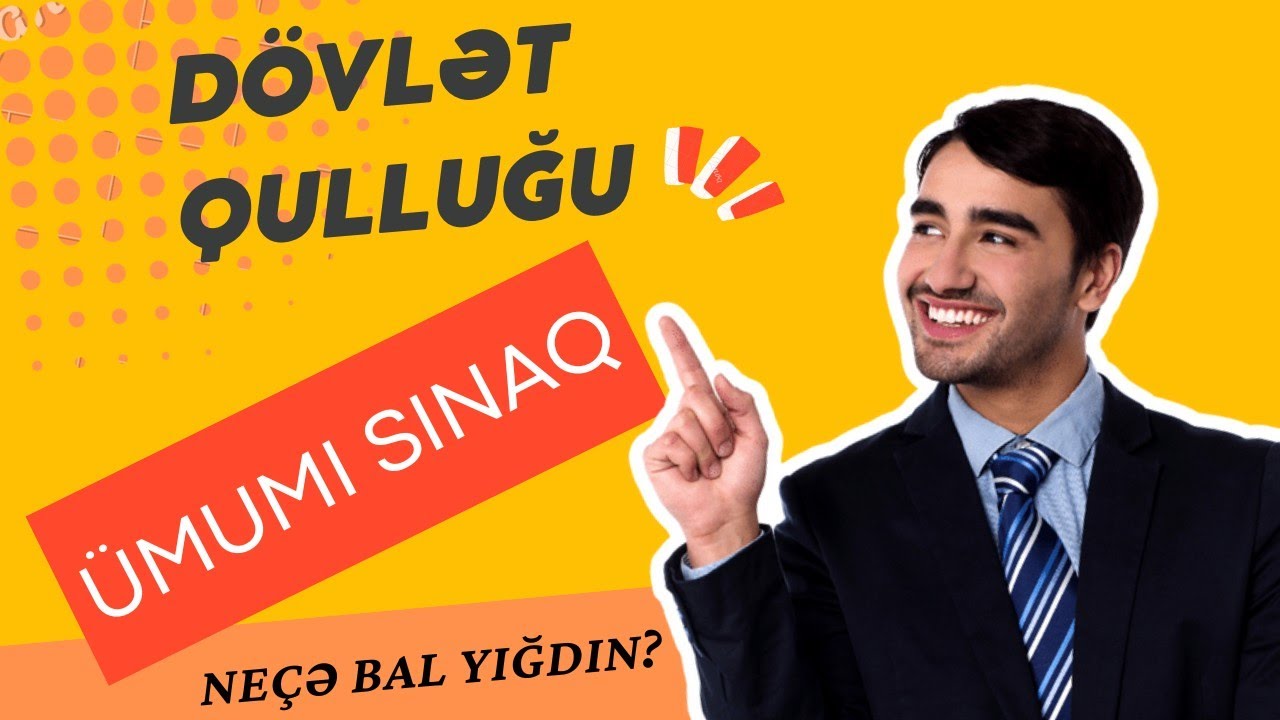 Dövlət qulluğu qanunvericilikden BB  qəbul tipli 30 sual