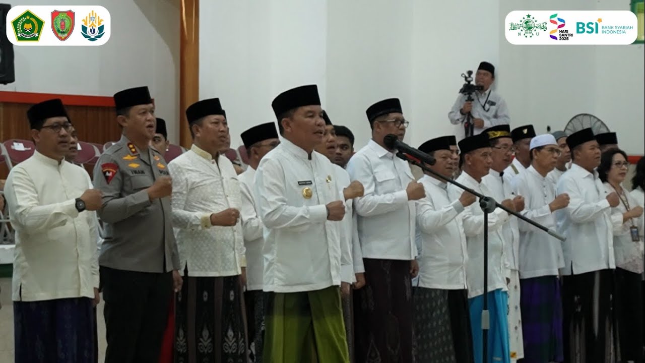 Apel Hari Santri Nasional 2025 di UINPR: Gubernur Pimpin Apel Wujudkan Semangat Mengawal Indonesia