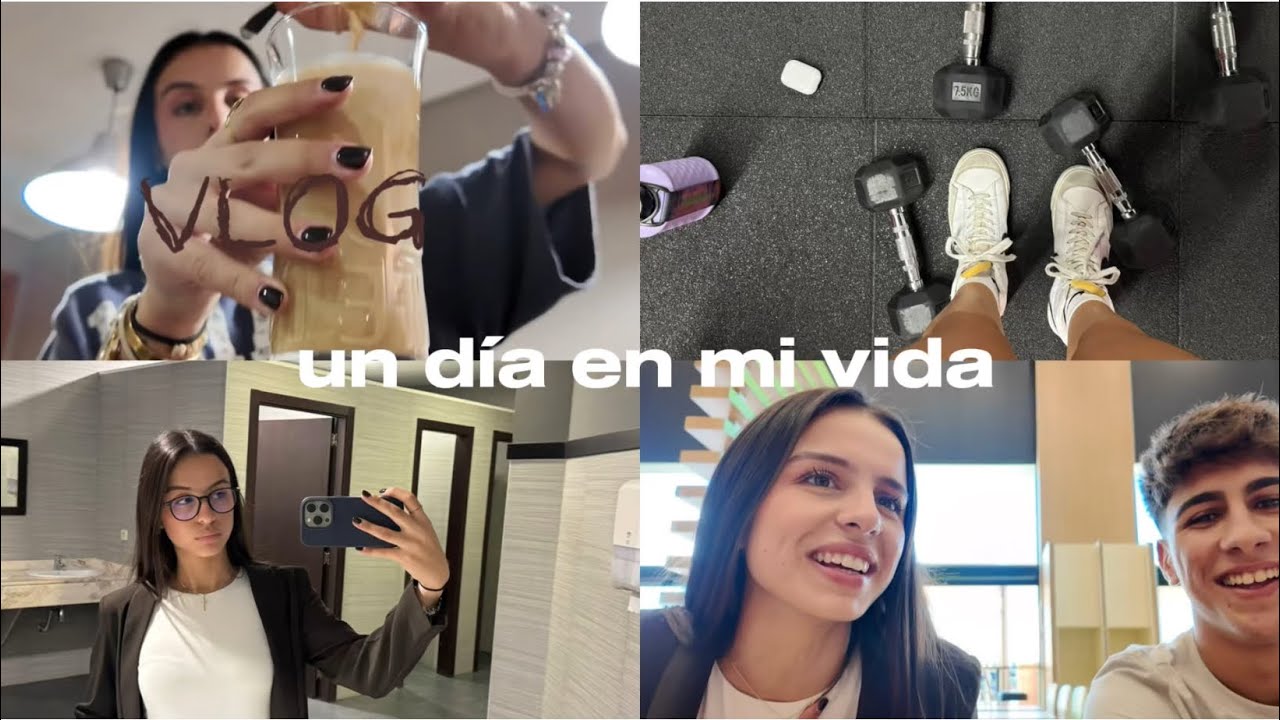 ￼como es un día en mi vida? ￼( gym,￼clases y una nueva cámara…) 