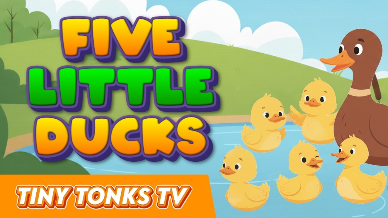 Five Little Ducks | Kids Songs & Nursery Rhymes