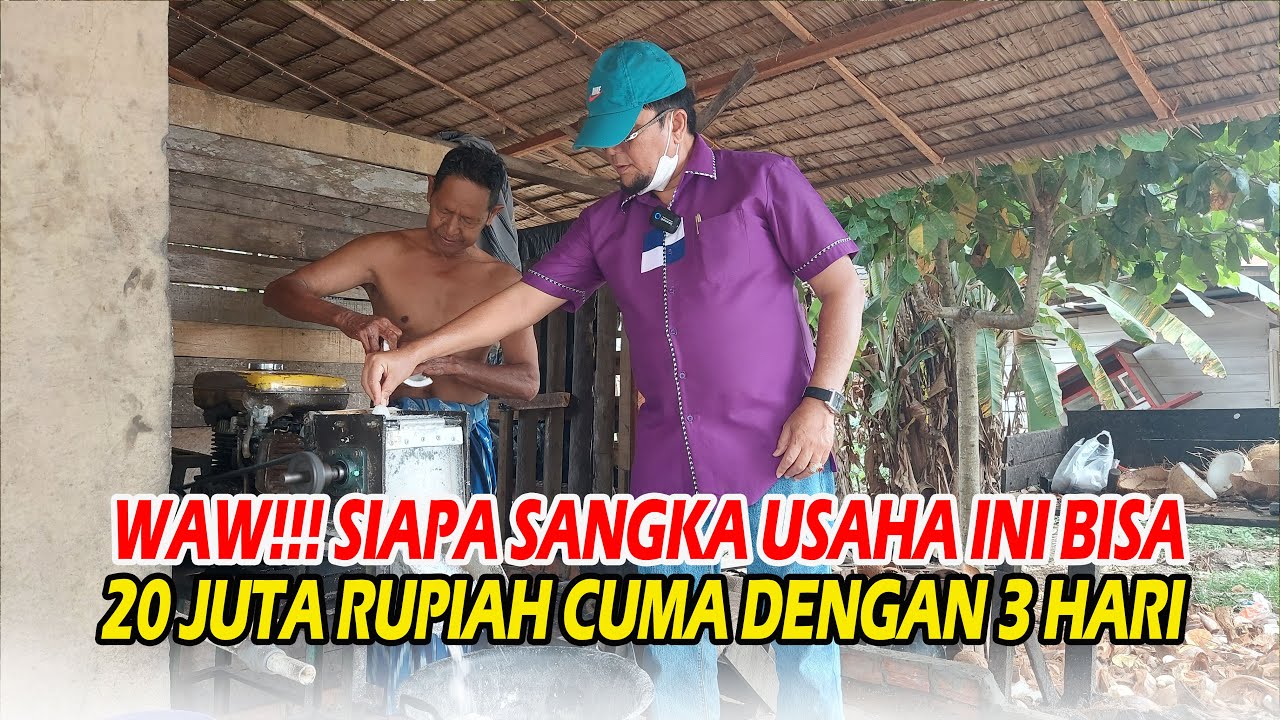 IW PEDULI | MENGGIURKAN ‼️ BISNIS KELAPA PARUT PAK AMBO BISA MENCAPAI 20 JUTA RUPIAH PER TIGA HARI