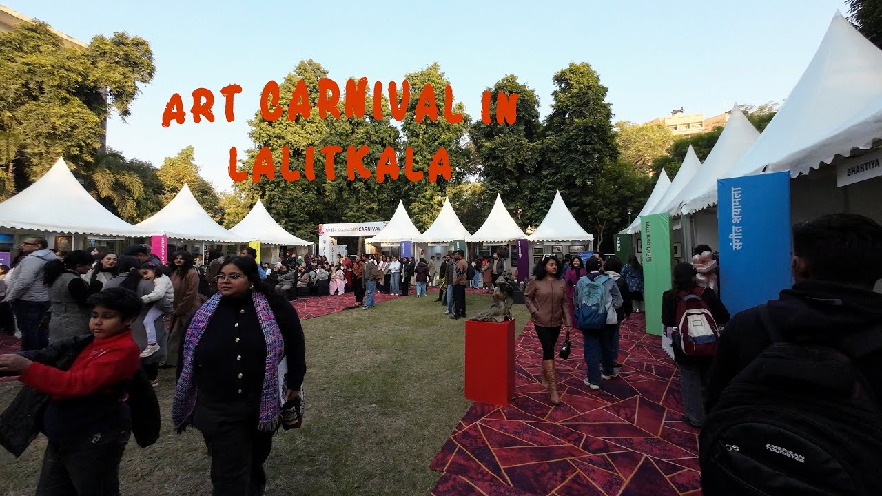 ART CARNIVAL lalitkala art exhibition