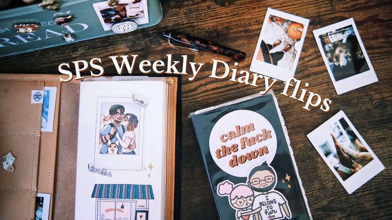 SPS Weekly Diary: Complete and Incomplete Planner Flips