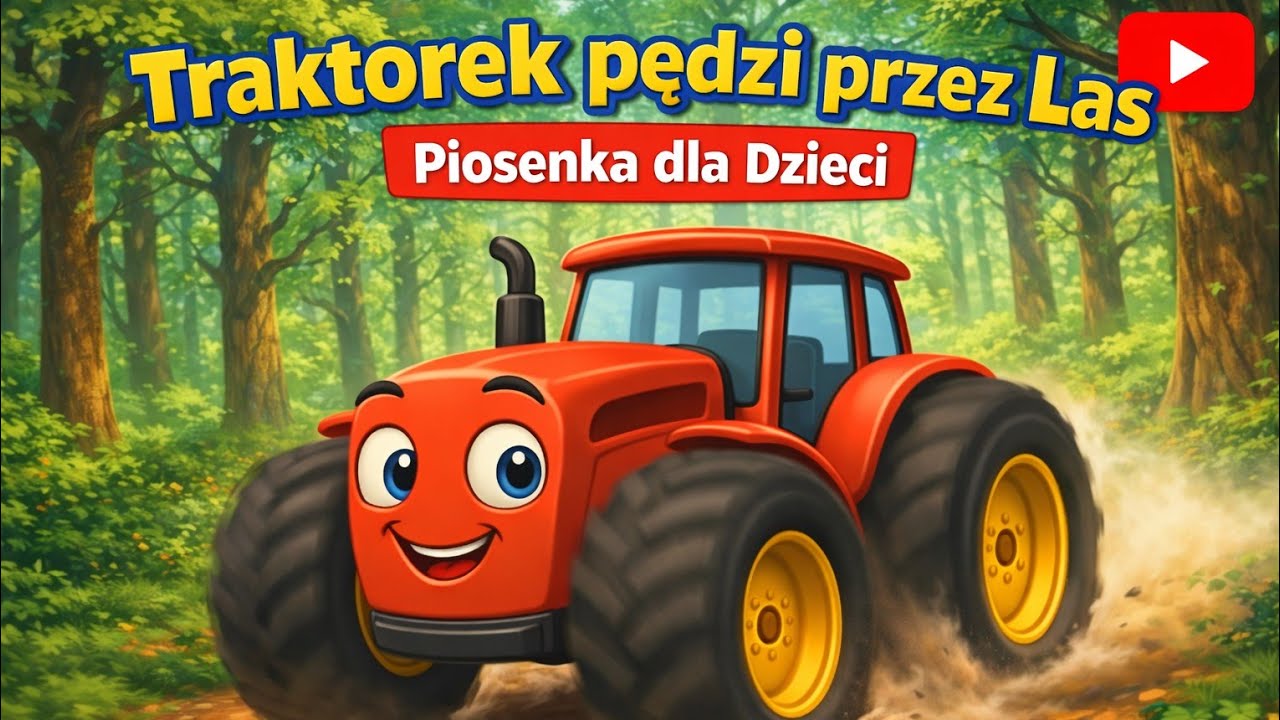 Wesoły Traktorek - BrumBrum Nutki! Cover - Piosenka dla dzieci - o traktorku - Nursery Rhymes 