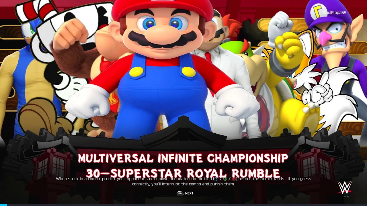 SUPER MARIO WRESTLING (SMW) 