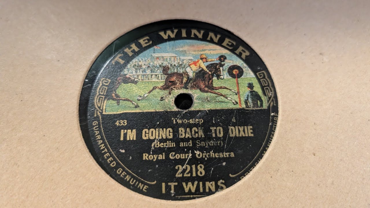 I'm Going Back To Dixie, Royal Court Orch (Winner Records)