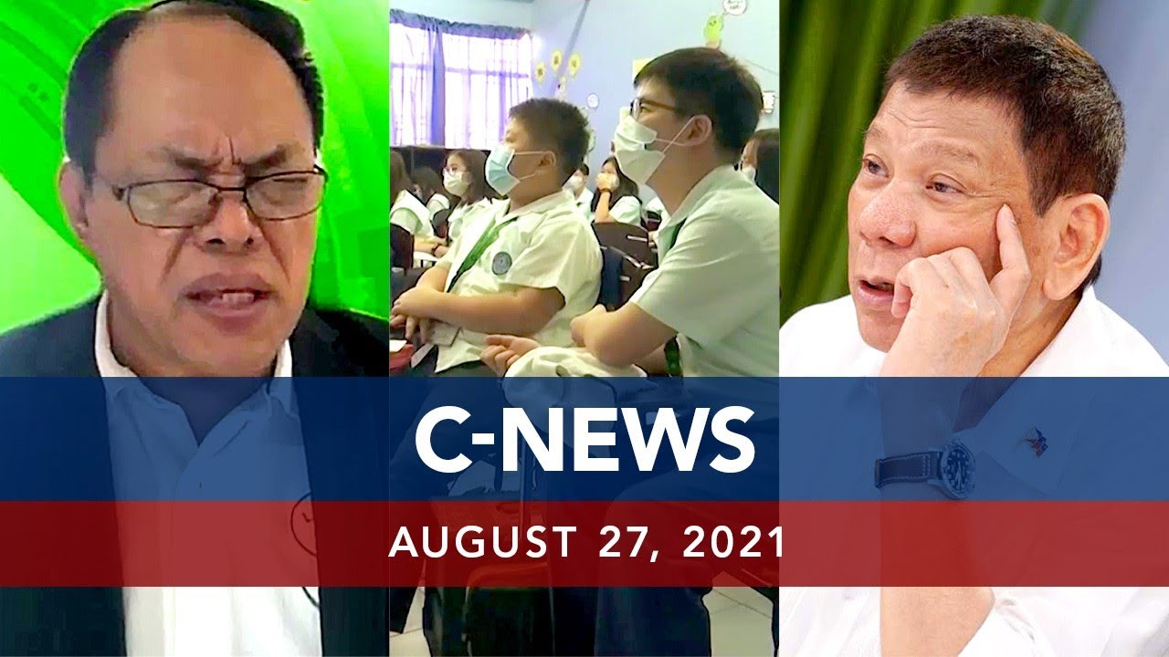 UNTV: C-NEWS | August 27, 2021