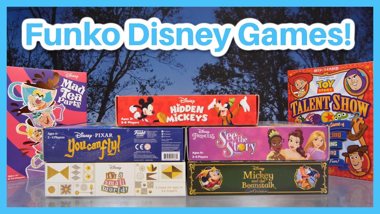 NEW Funko Disney Games! 