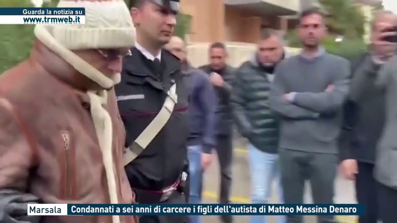 Marsala - Condannati a sei anni di carcere i figli dall'autista di Matteo Messina Denaro