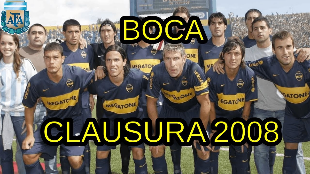 BOCA CLAUSURA 2008 (campaña completa)