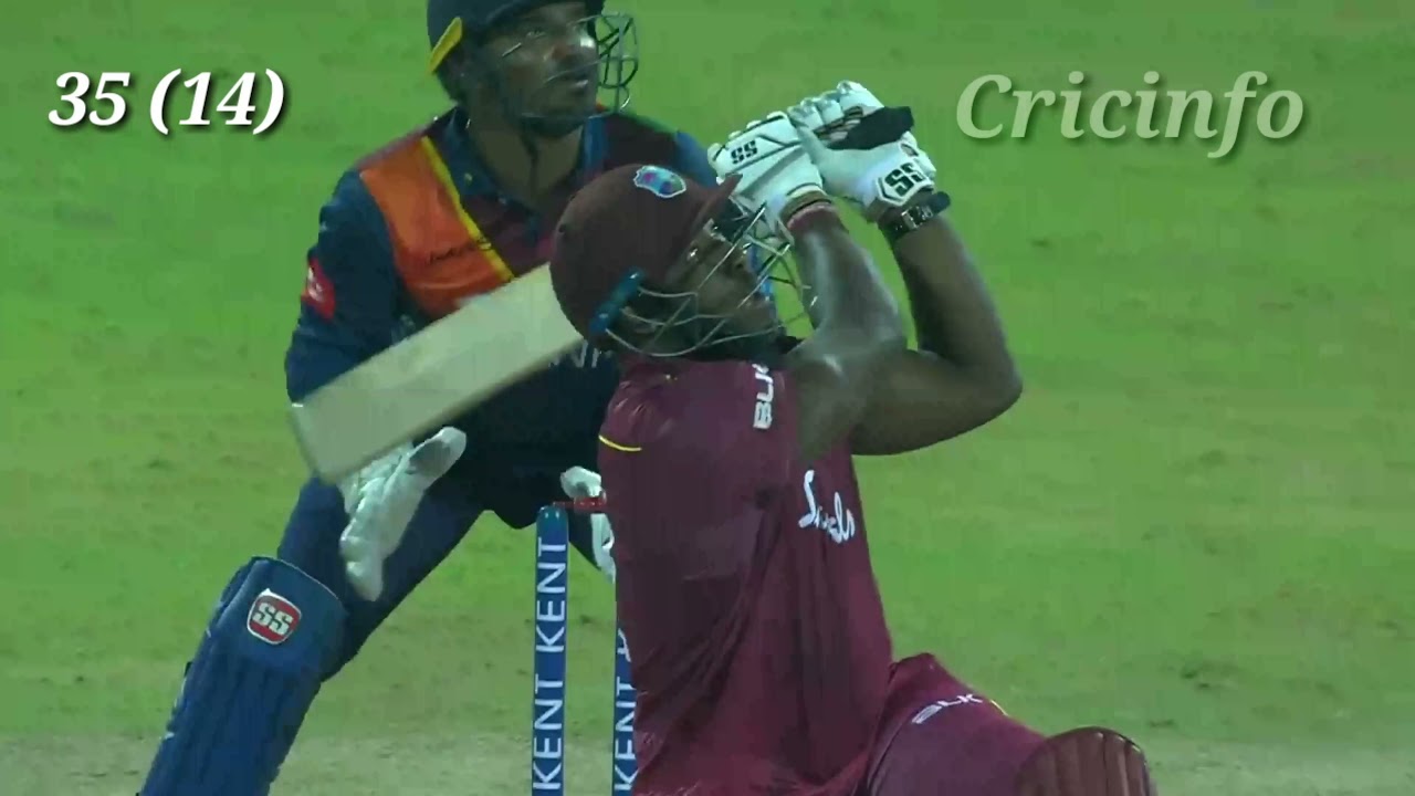 #Crickinfo# AndreRussell Power hitter 35 to 14 balls hitting too hard