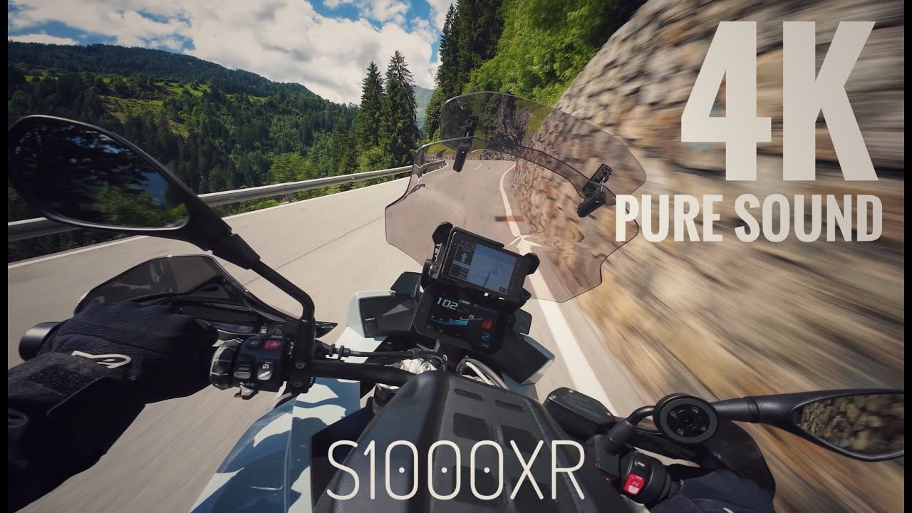Dolomites 4K | BMW S1000XR | Pure sound!