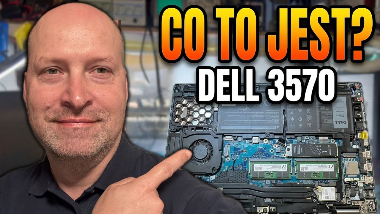 Pierwszy na kanale NAPRAWIAM DELL PRECISION 3570 #dell