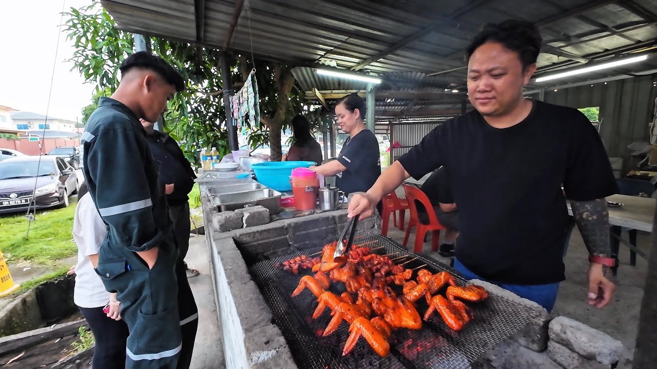 KEPAK AYAM PANGGANG WARUNG SANGKAI LEMAI TAMAN KEMENA SUTERA BINTULU //