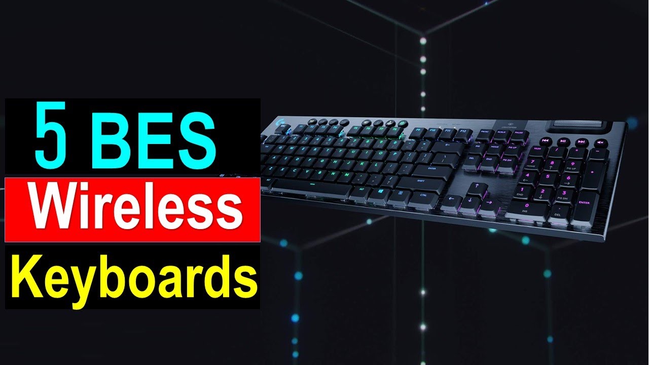 ✅Top 5 BEST Wireless Keyboards of (2023)/ best wireless keyboard