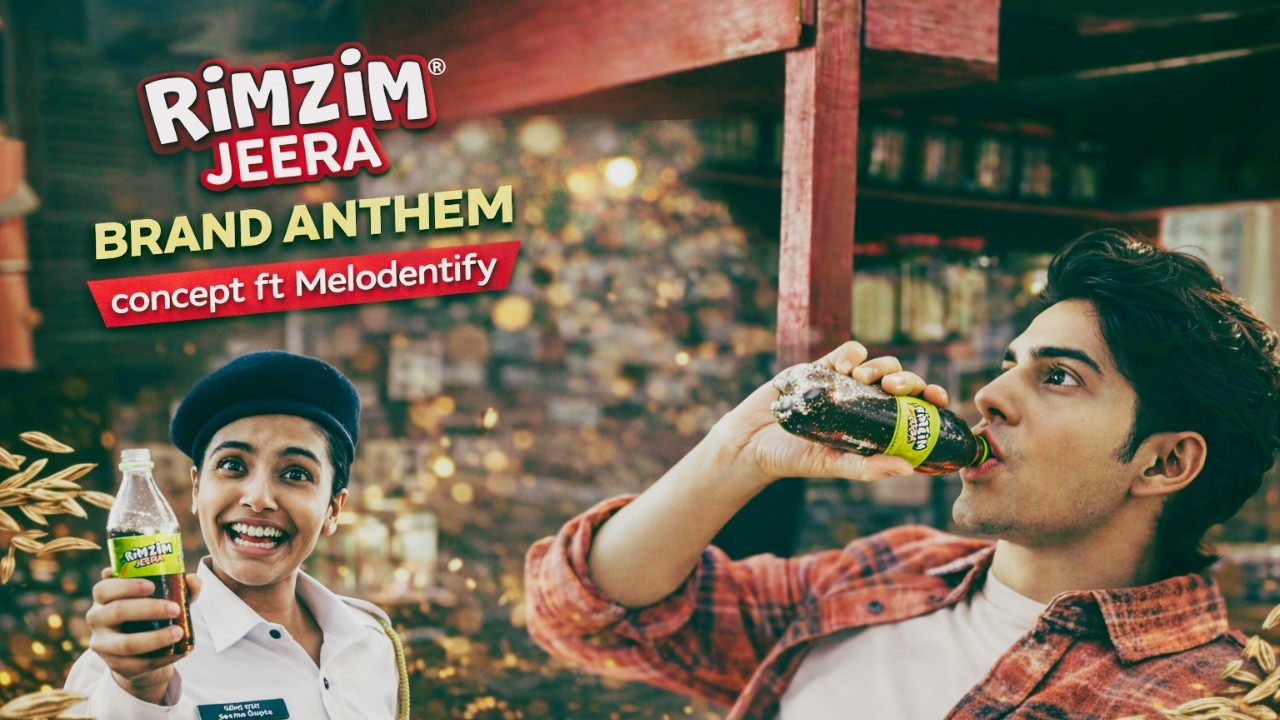 @Coca-Cola  What If Rimzim Jeera Had a Powerful Brand Anthem? 🎶 | Melodentify Concept