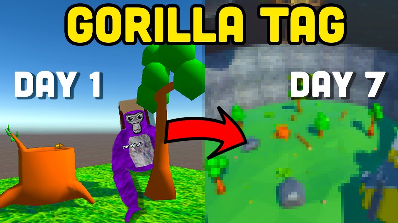 Я создал фан-игру Gorilla Tag за 1 НЕДЕЛЮ!