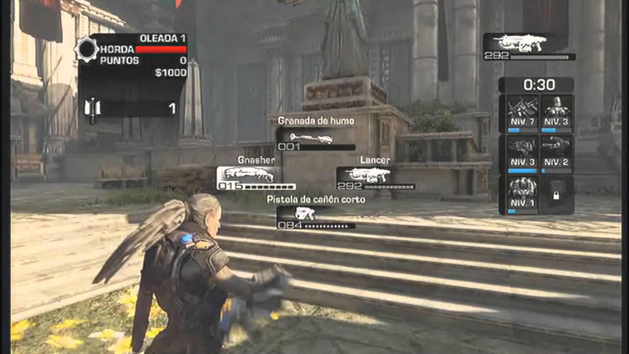 GOW 3 - Tutorial Wall Bounce en Castellano