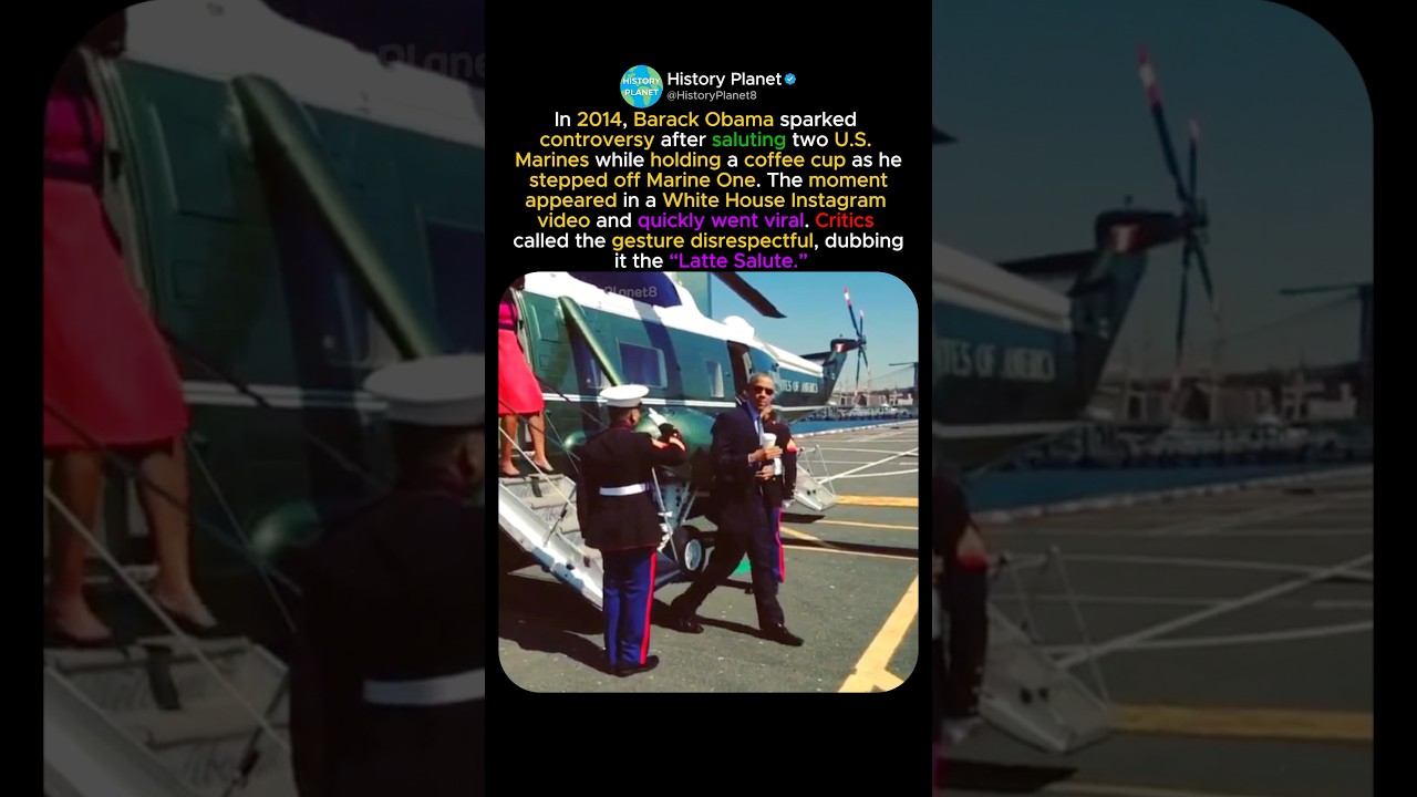 Obama&rsquo;s Controversial &lsquo;&rsquo;Latte Salute&rsquo;&rsquo;