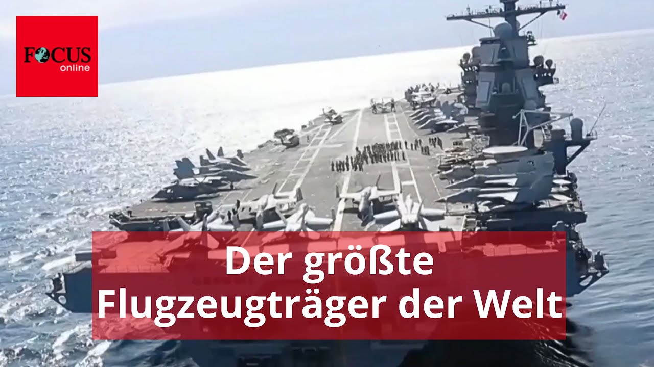 Das ist der gr&ouml;&szlig;te Flugzeugtr&auml;ger der Welt: Die 
