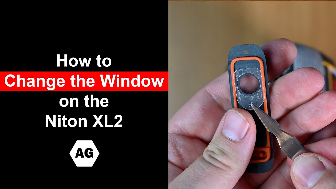 How to Change the Window on the Niton XL2 Handheld XRF Analyzer