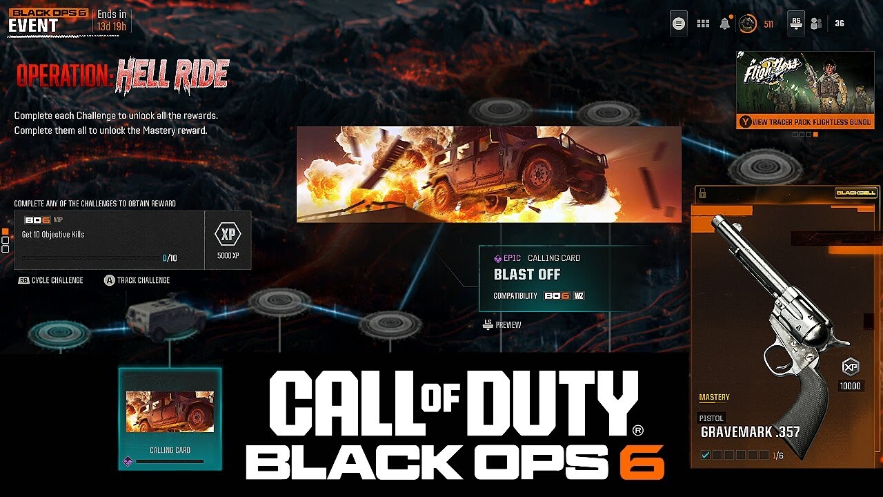 Fastest Way To Get 10 Objective Kills In Black Ops 6 (Operation Hell Ride Event)