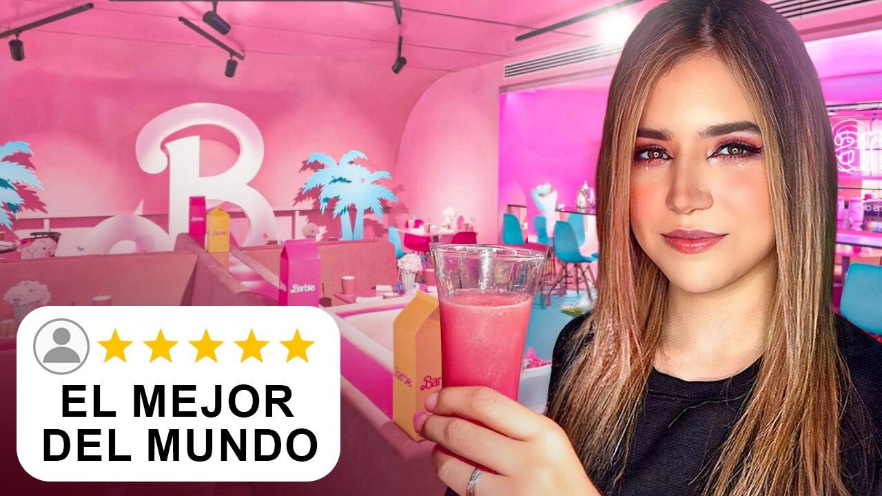 ASÍ ES UN RESTAURANTE BARBIE EN LA VIDA REAL  😳💖