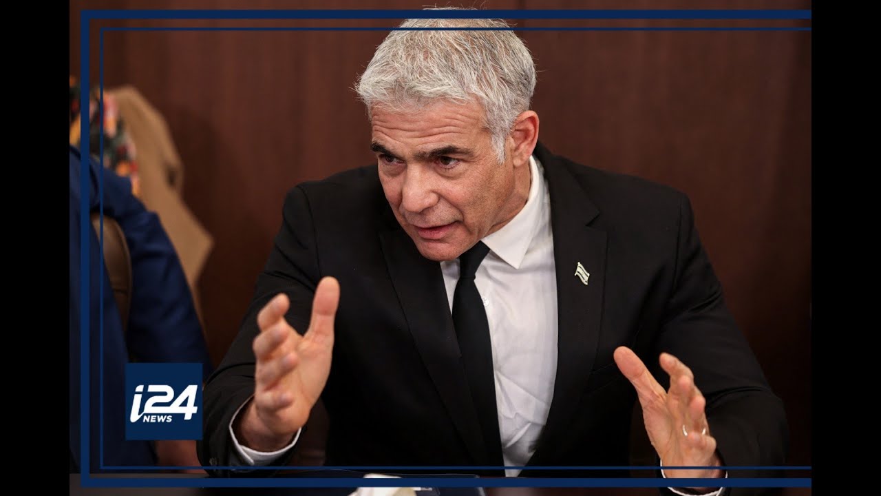 Israel's FM Yair Lapid Addresses Russia Invasion of Ukraine