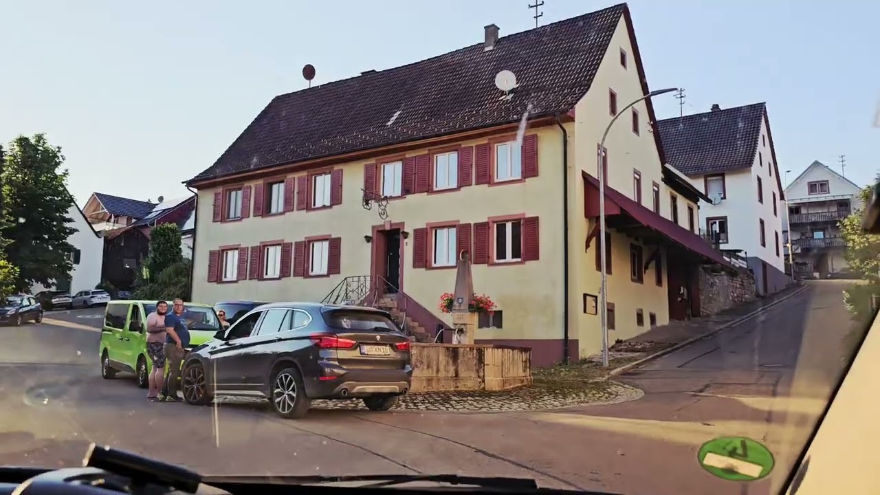 Sommerfahrt am Abend - weite Felder & stille Stra&szlig;en